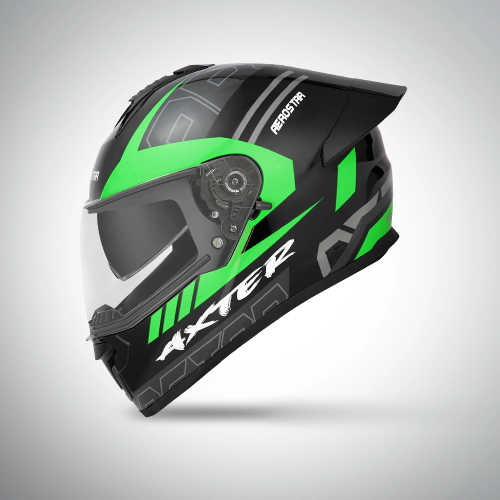 AXTER D1 BLACK WITH GREEN