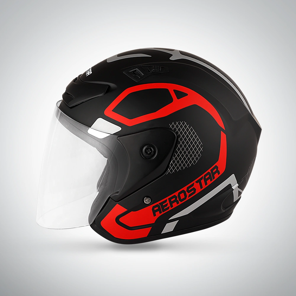 X-TON D2 – MATTE PAINTED BLACK WITH RED