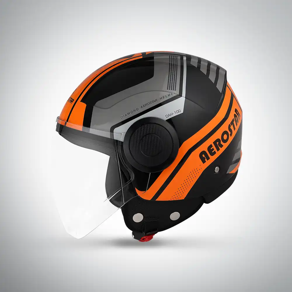 PULSE D3 BLACK WITH ORANGE